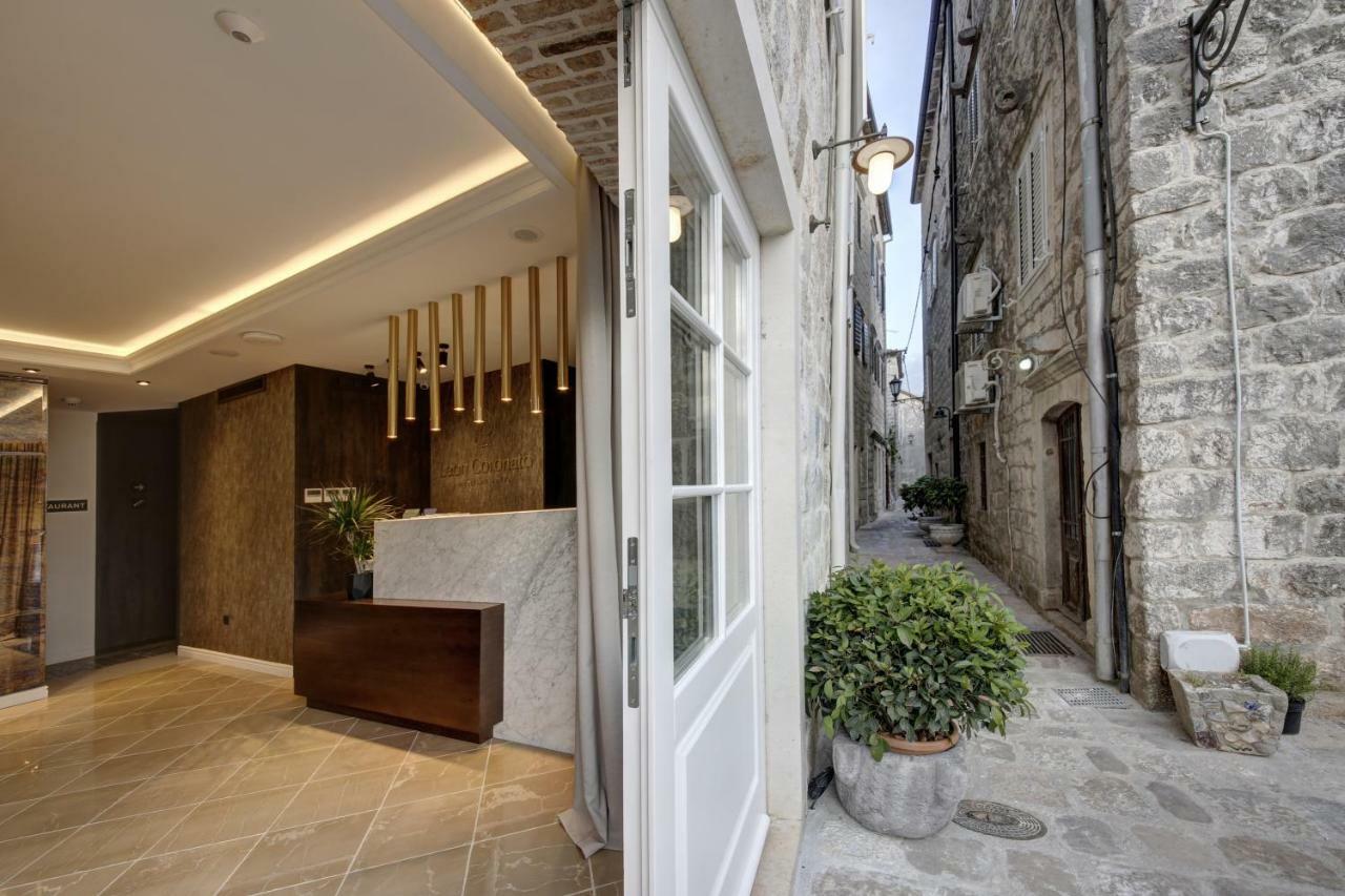 Heritage Hotel Leon Coronato Perast Buitenkant foto